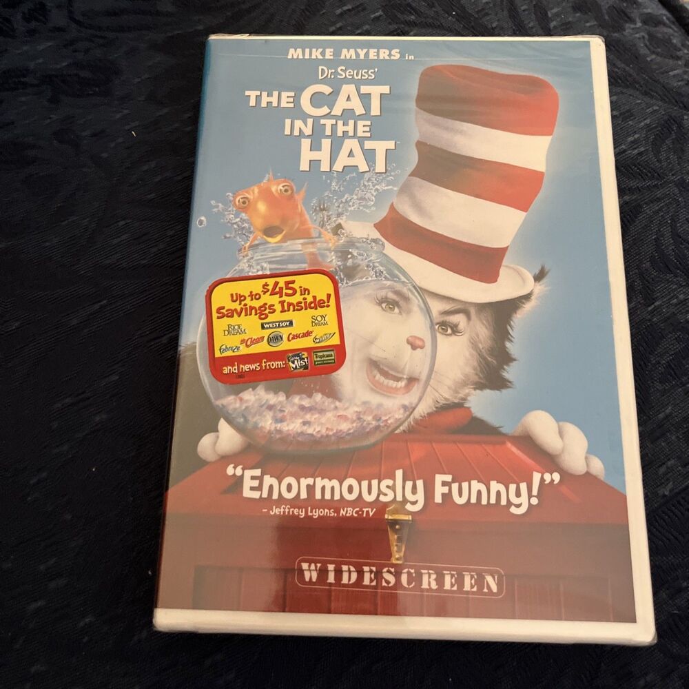 The Cat In The Hat DVD Mike Meyers New Sealed